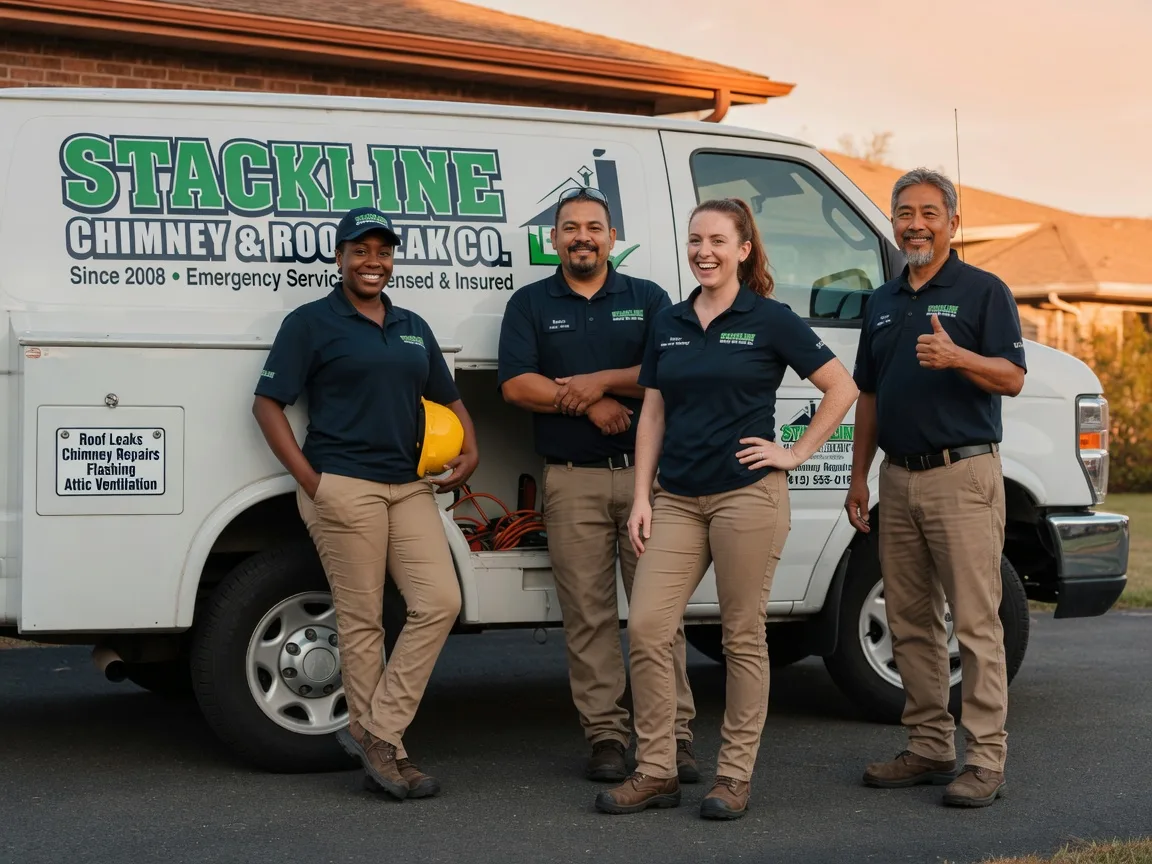 Chimney flashing repair company in Batavia, IL